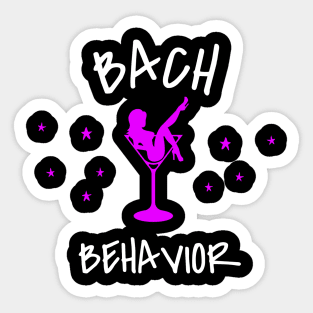 Bach Behavior Sticker